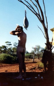 Outback shower