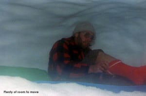 snow cave