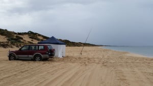 beach fishing